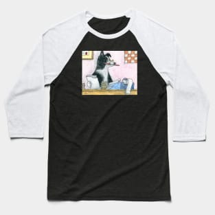 Accountant sheepdog is rounding up the figures Baseball T-Shirt